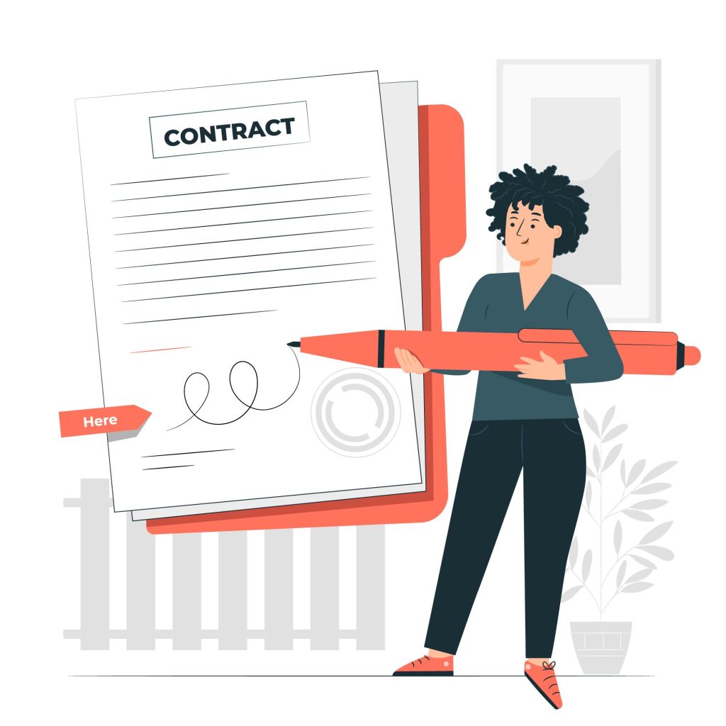signature contrat