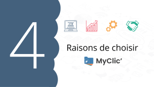 4 raisons de choisir MyClic