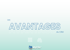 avantages CRM